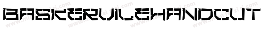 BaskervileHandcut ITALIC字体转换